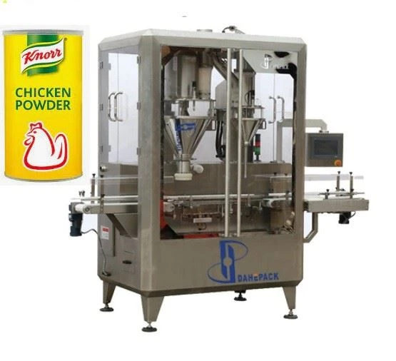 401 502 603 Baby Infant Formula Milk Powder Can Metal Tin Filling Seaming Machine Line