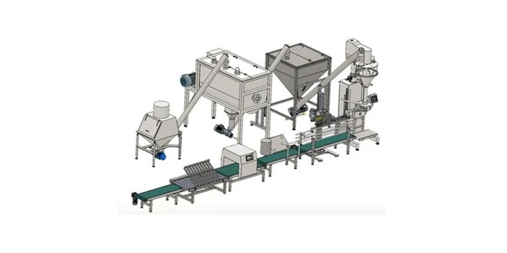 55lb Bags Powder Packing Machine