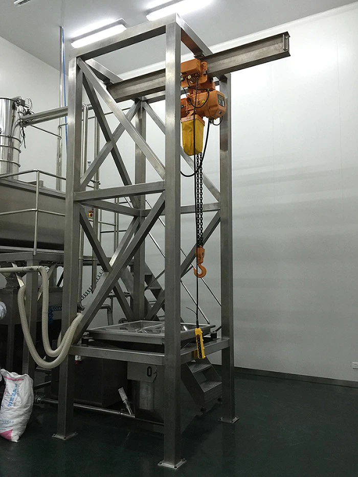 Bulk Powder Solids Handling Weighing Sieve